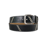 curea de piele neagra