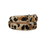 Curea din Piele Cavalinho, 100-115 cm, Model Savana 2, Animal Print