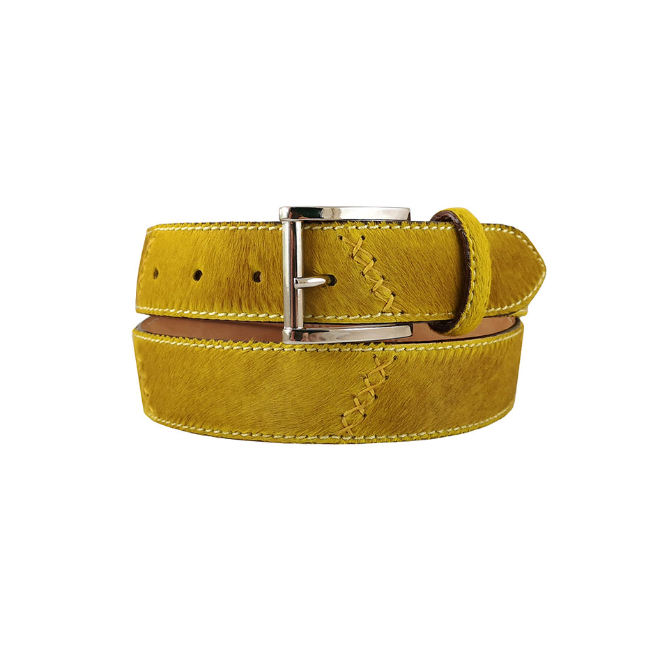 Curea din Piele Cavalinho, 100-115 cm, Model Savana 3, Animal Print