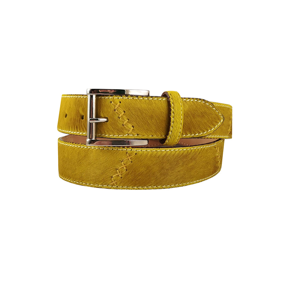 Curea din Piele Cavalinho, 100-115 cm, Model Savana 3, Animal Print