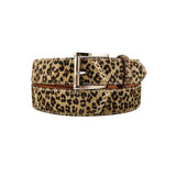 Curea din Piele Cavalinho, 100-115 cm, Model Savana 4, Animal Print