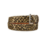 Curea din Piele Cavalinho, 100-115 cm, Model Savana 4, Animal Print