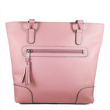 geanta genti dama piele naturala roz saffiano incapatoare femei fete