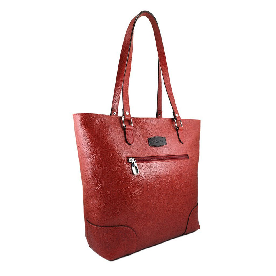 geanta de dama piele naturala imprimeu flori floral