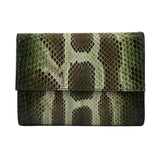 Portofel de Dama din Piele Naturala de Sarpe, Ambrant Rainbow 3