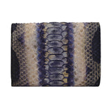 Portofel de Dama din Piele Naturala de Sarpe, Ambrant Rainbow 2