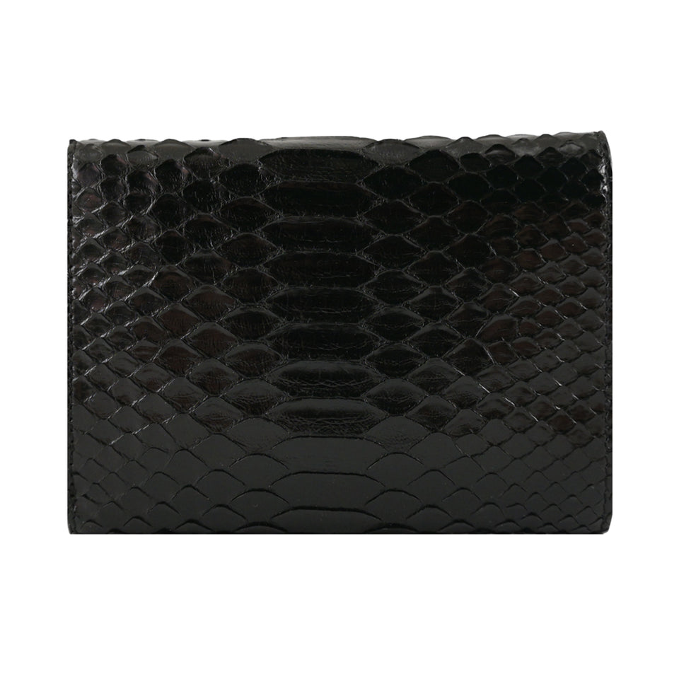 Portofel de Dama din Piele Naturala de Sarpe, Ambrant Rainbow 5