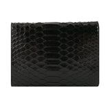 Portofel de Dama din Piele Naturala de Sarpe, Ambrant Rainbow 5