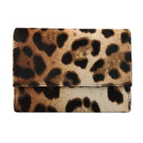 Portofel de Dama din Piele Cavalinho, Maro, Model Raze 10 - Ambrant