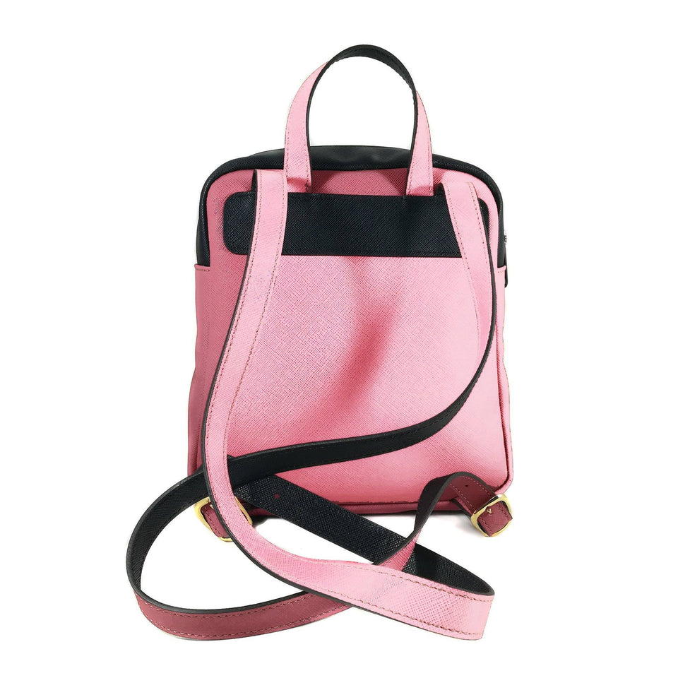 rucsac rucsacuri dama femei fete roz accesorii accesoriu piele naturala buzunare