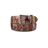 Curea Unisex din Piele de Sarpe, 95-110 cm, Multicolor - Ambrant