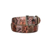 Curea Unisex din Piele de Sarpe, 95-110 cm, Multicolor - Ambrant