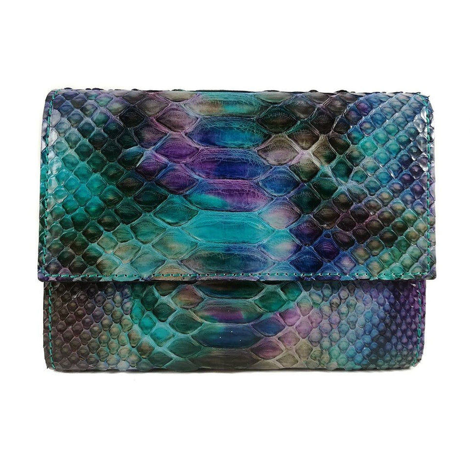 portofel portofele dama femei fete piele naturala sarpe piton reptila handmade