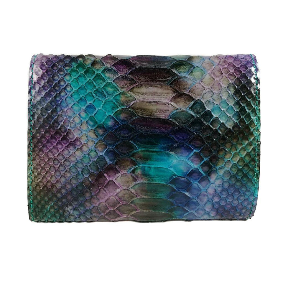 portofel portofele dama femei fete piele naturala sarpe piton reptila handmade