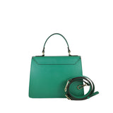 geanta dama verde cu maner fix