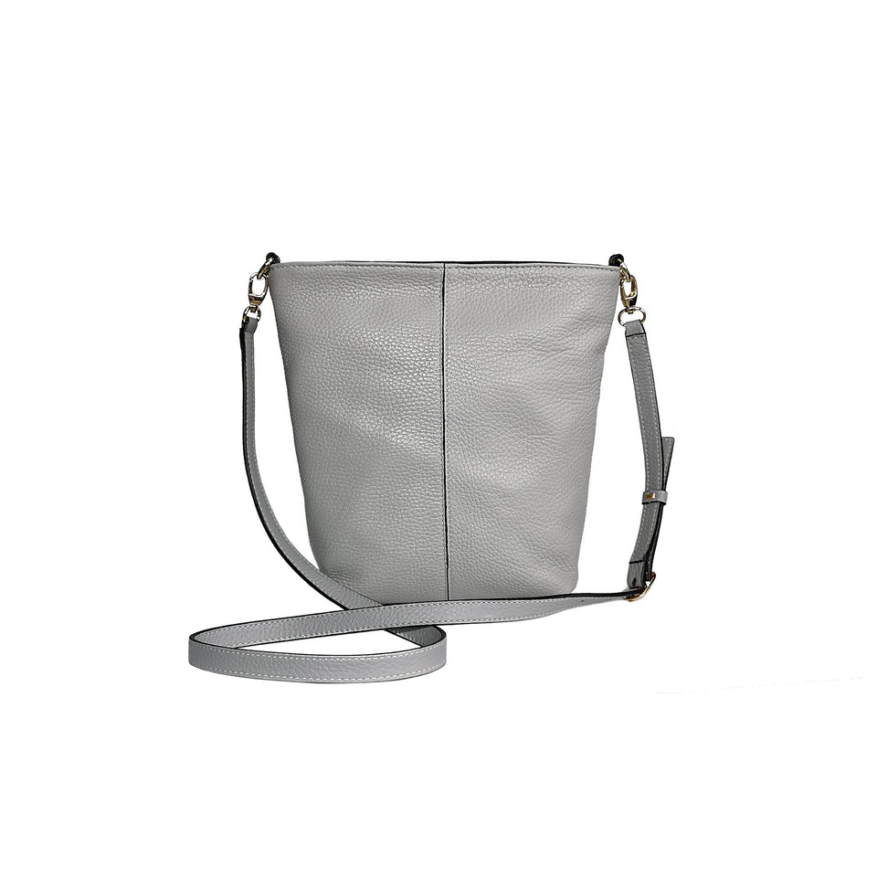 vedere spate monocolor piele naturala